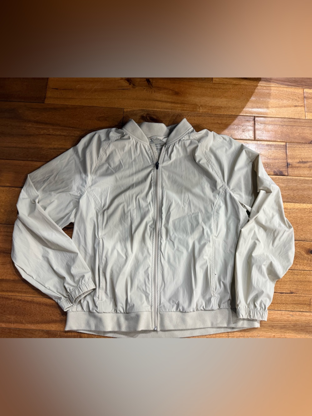 Xersion Men's Light Gray Windbreaker Jacket